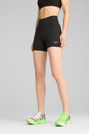 PUMA x HYROX CLOUDSPUN 3" Short Tights Women, PUMA Black, extralarge-GBR